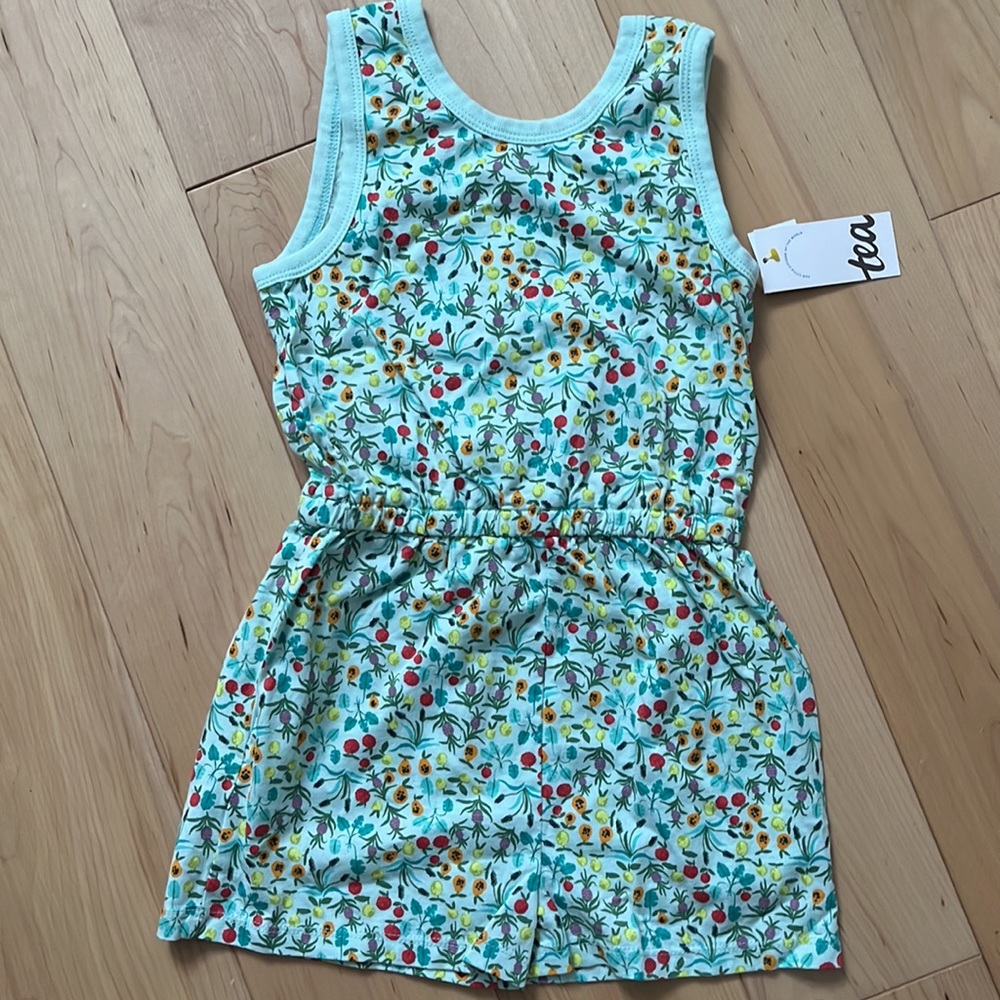 Tea Collection Girls Reversible Wrap Romper